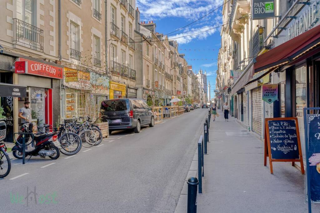 Charmant Et Lumineux T2 Centre Ville Au Calme Nantes Dış mekan fotoğraf